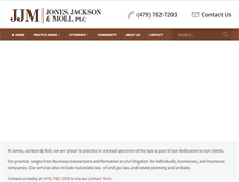 Tablet Screenshot of jjmlaw.com